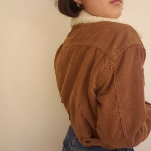 Levi's cropped corduroy jacket